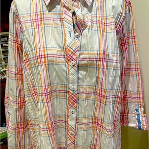 Foxcroft No-Iron Blouse NWT
